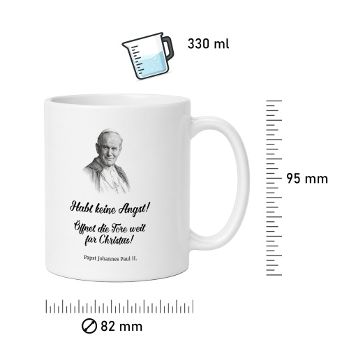 Tasse »Habt keine Angst«