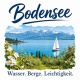 Tasse »Bodensee – Wasser. Berge. Leichtigkeit.«