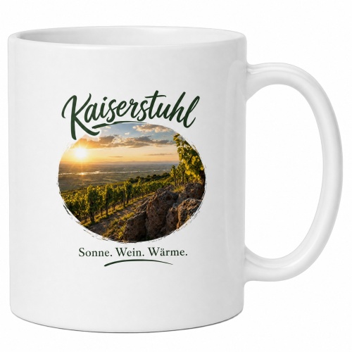 Tasse »Kaiserstuhl – Sonne. Wein....