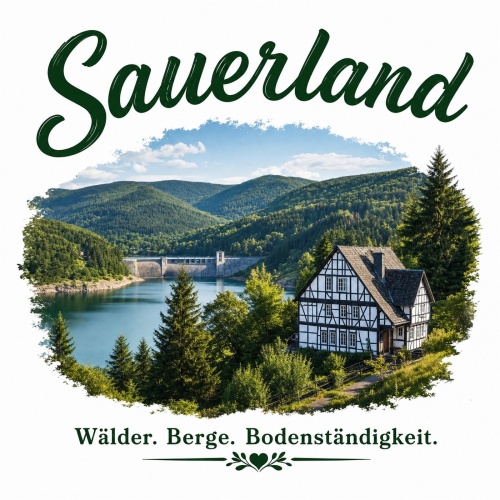 Tasse »Sauerland – Wälder. Berge....