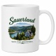 Tasse »Sauerland – Wälder. Berge. Bodenständigkeit.«