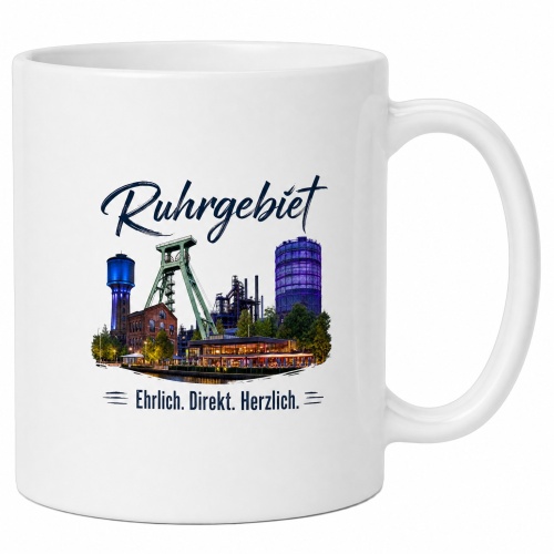 Tasse »Ruhrgebiet – Ehrlich. Direkt....