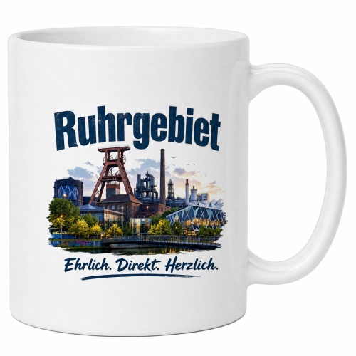 Tasse »Ruhrgebiet – Ehrlich. Direkt....