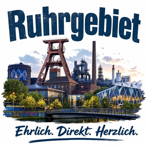Tasse »Ruhrgebiet – Ehrlich. Direkt....