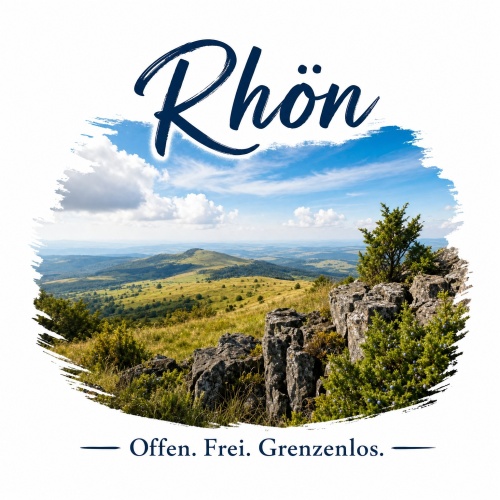 Tasse »Rhön – Offen. Frei....