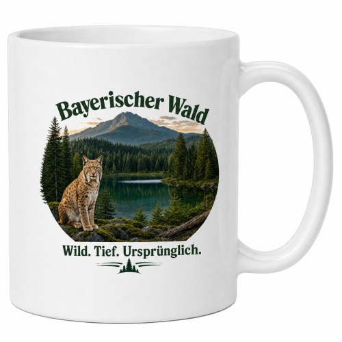 Tasse »Bayerischer Wald – Wild. Tief....