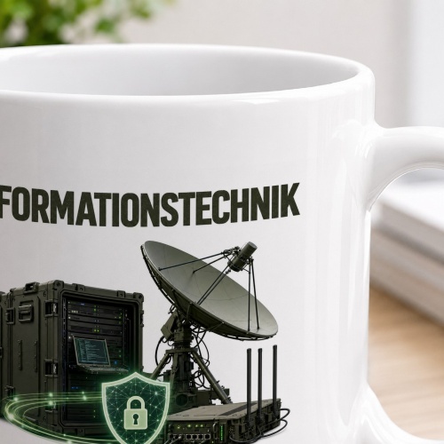 Tasse »Informationstechnik – Verbindungen, auf die Verlass ist«