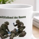 Tasse »Sanitätsdienst des Heeres – Helfen. Schützen. Leben retten.«