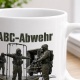 Tasse »ABC-Abwehr – Erkennen. Schützen. Dekontaminieren.«