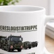 Tasse »Heereslogistiktruppe – Versorgen. Bewegen. Durchhalten.«
