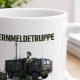 Tasse »Fernmeldetruppe – Verbindung schafft Führung.«
