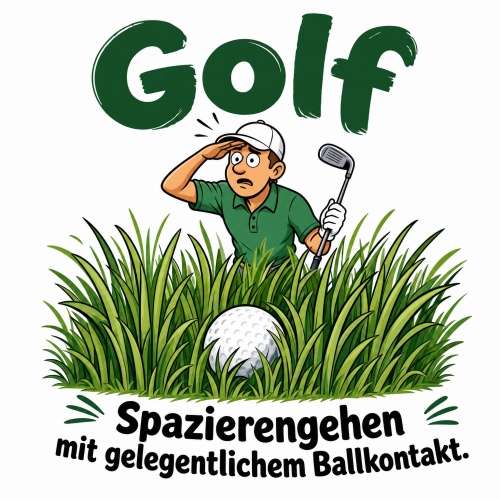 Tasse »Golf – Spazierengehen mit...