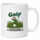 Tasse »Golf – Spazierengehen mit Ballkontakt«