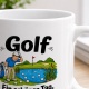 Tasse »Golf – Ein schöner Tag, um Bälle zu verlieren«
