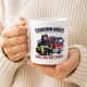 Tasse »Feuerwehrmann-Anwärter – Lernen. Üben. Bereit werden.«