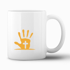 Tasse "Hand & Kreuz"