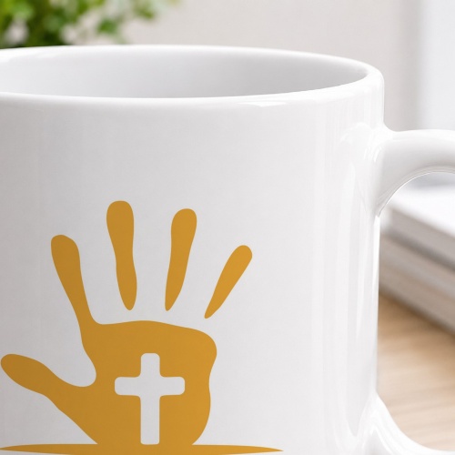 Tasse »Hand & Kreuz«