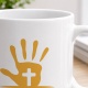 Tasse »Hand & Kreuz«
