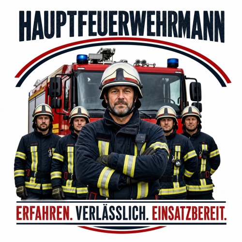 Tasse »Hauptfeuerwehrmann – Erfahren....