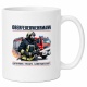 Tasse »Oberfeuerwehrmann – Erfahrung. Einsatz. Kameradschaft.«