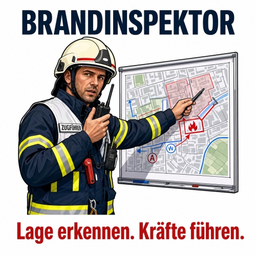 Tasse »Brandinspektor – Lage erkennen....