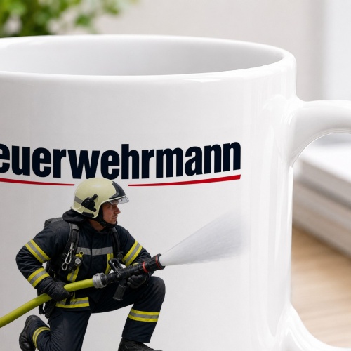 Tasse »Feuerwehrmann – Helfen. Löschen. Zusammenhalten.«
