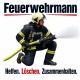 Tasse »Feuerwehrmann – Helfen. Löschen. Zusammenhalten.«
