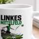 Tasse »Linkes Mittelfeld – Tempo. Technik. Teamarbeit.«
