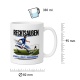 Tasse »Rechtsaußen – Schnell. Direkt. Unberechenbar.«