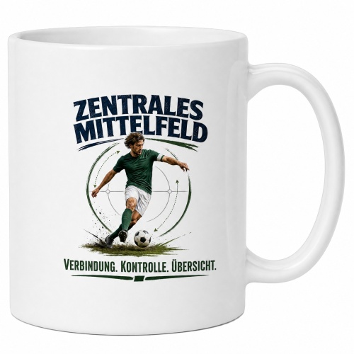 Tasse »Zentrales Mittelfeld – Verbindung....