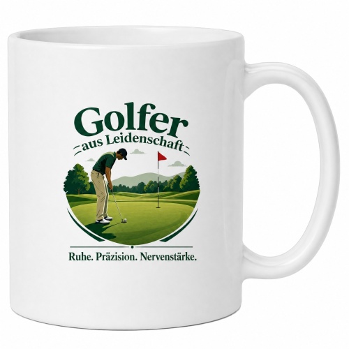 Tasse »Golfer aus Leidenschaft«