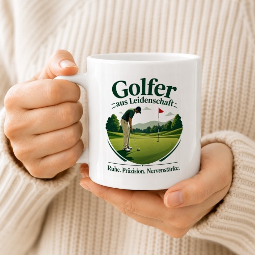 Tasse »Golfer aus Leidenschaft«