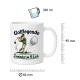 Tasse »Golflegende – zumindest am 19. Loch«