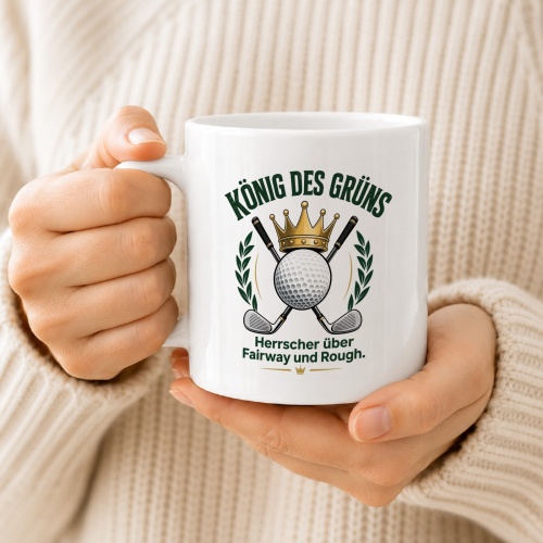 Tasse »König des Grüns«