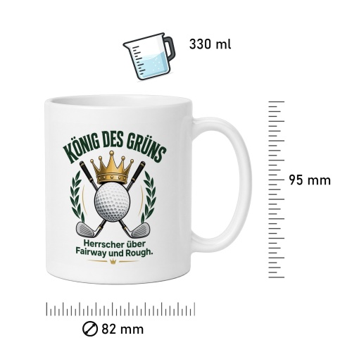 Tasse »König des Grüns«