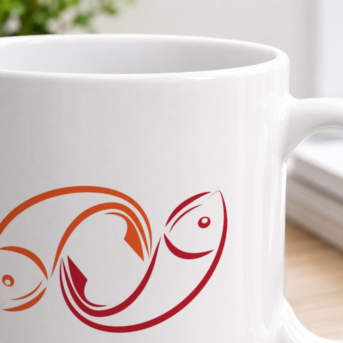 Tasse »Christliche Fische«