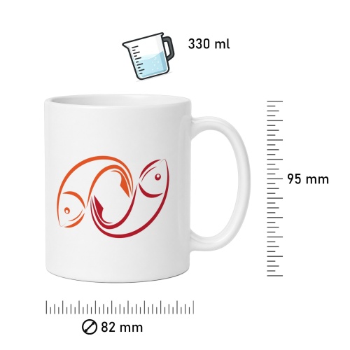 Tasse »Christliche Fische«