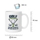 Tasse »Golf ist mein Ausgleich«