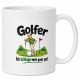 Tasse »Golfer – Ich schlage mich ganz gut«