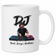Tasse »DJ – Beats. Energie. Nachtleben.«