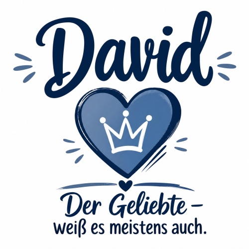 Tasse »David – Der Geliebte«