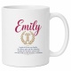 Tasse »Emily – Namensbedeutung & Ursprung«