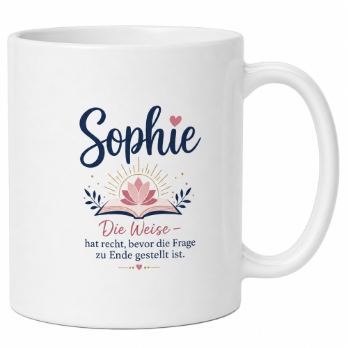 Tasse »Sophie – Die Weise, die recht hat«