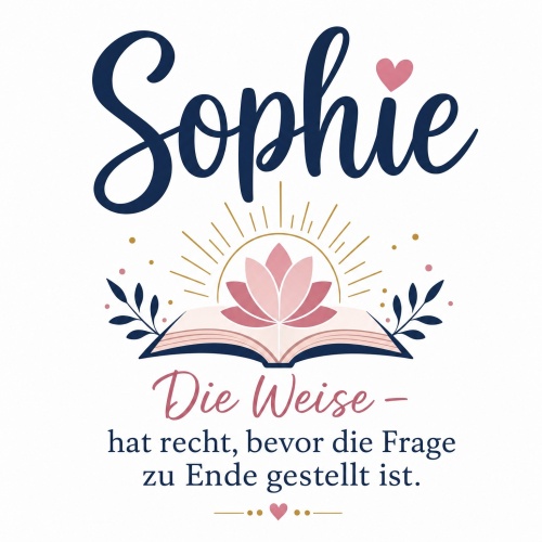 Tasse »Sophie – Die Weise, die recht hat«