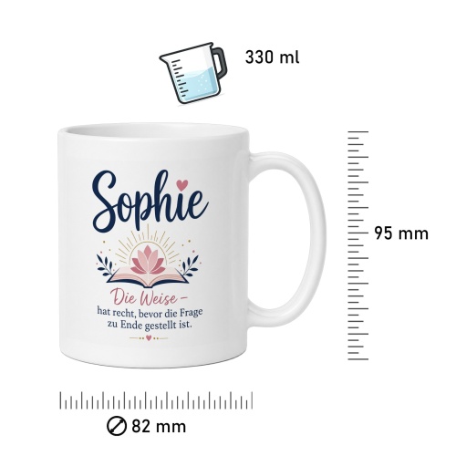 Tasse »Sophie – Die Weise, die recht hat«