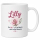 Tasse »Lilly – zart im Namen, stark in der Meinung«