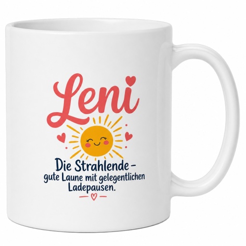 Tasse »Leni – Die Strahlende«