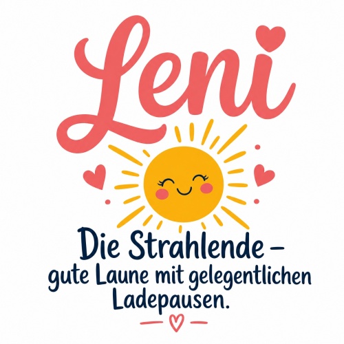 Tasse »Leni – Die Strahlende«