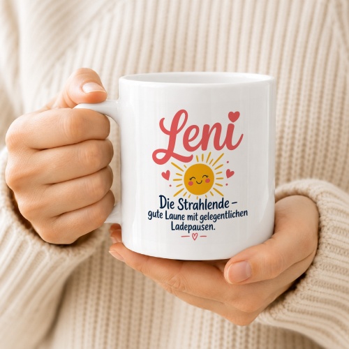 Tasse »Leni – Die Strahlende«