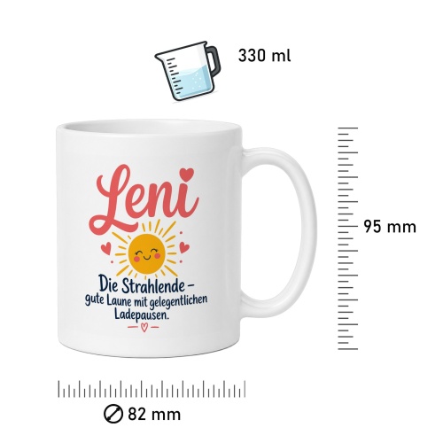 Tasse »Leni – Die Strahlende«